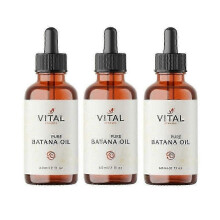 (3pcs) Vital Strands Organic Batana Oil for Hair Growth for All Hair Types 60ml