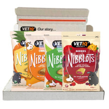 VETIQ Nibblots Treats Multi Pack with Added Vitamins in a Soft Chewy Centre for