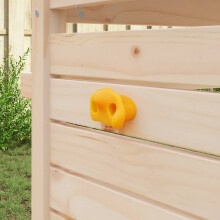 vidaXL Climbing Hold 2 pcs Yellow 100 x 67 x 43 mm PP