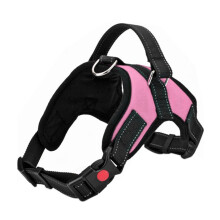 FYY Dog Harness No Pull, Breathable Adjustable Pet Vest, Reflective Oxford Easy Control Dog Harness with Sturdy Handle for Small Medium Large Dogs M-