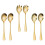 Buffet Serving Utensils Stainless Steel Spoons Slotted Sporks Solid for Dinner Crowds 6Pcs 3