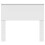VidaXL vidaXL Headboard Gloss White Engineered wood 4