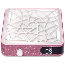 Limpador Agnail, Limpador de Ventilação Potente, Limpador para Esmalte Acrílico Agnail, Ferramenta de Salão, Coletor de Pó Agnail com Plugue UE