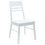 VidaXL vidaXL Dining Chairs 2 pcs White 43 x 54 x 89 cm Solid Rubber Wood 4