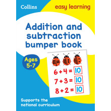 Addition and Subtraction Bumper Book Ages 5-7: Ideal for home learning (Collins Easy Learning KS1)