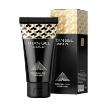 (gold) Mens Gel Massage Cream, Gold Box Herbal Formula Adult Care Lubricant Kit New Arrival