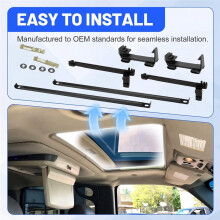Sun Roof Repair Kit Panel & Window Guide Assembly for /Chevy Tahoe Avalanche Suburban 1999-2006