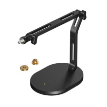 Foldable Desktop Microphone Stand for SM7B AM8 K669B Mic Adjustable Metal Boom Arm for Podcast Recording Streaming