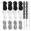 12PCS Drawstring Cord, 57 Inch Drawstring for Sweatpants, Drawstrings Replacement with Easy Threaders and Cord Locks 1