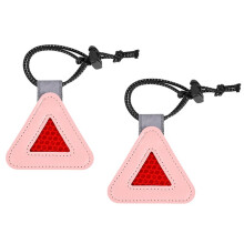 High Brightness Reflective Pendant Bicycle Night Riding Triangle Warning Pad