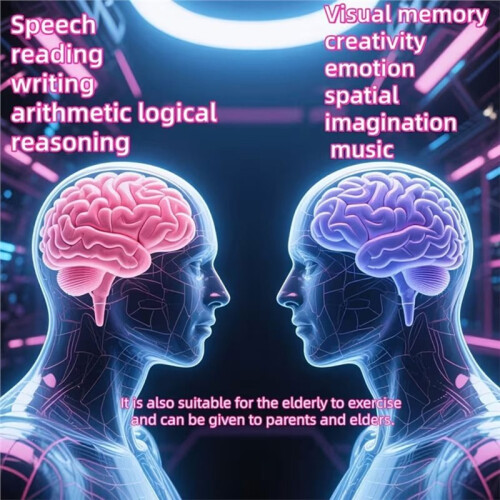 60Pages Brain Thinking Training Improving Card Brain Collaboration Training Cards Concentration Attention Motor Cards