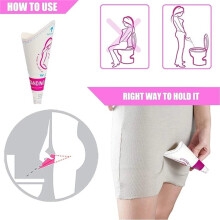 50PCS Paper Urinal Toilet Women Urination Device Urinal Funnel Standing Pee Cup Waterproof Paper Standing Urinary Funnel