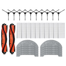 Compatible for IMOU RV1 Pro, RV1 Pro Max Replacement Spare Parts Accessories Main Side Brush Hepa Filter Mop(32pcs)