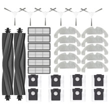 32pcs for D10 Gen 2 RLD32GD Robot Vacuum Spare Parts Consumables Main Side Brush Filter Mop Cloth Dust Bag