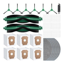 27 Pcs Replacement Parts for 104Combo/105 Vac/ 105 Combo/ Q052/ Q0520 Robot Vacuum