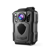 48-MP-2K-Körperkamera mit 64 GB Speicher, Nachtsicht, Infrarot, IP67 Wasserdicht, 2,0-Zoll-TFT-LCD-Bildschirm und Blitzlichtern