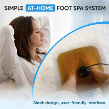 Ionic Foot Spa,Ion Foot Bath Detox Machine ,Activates 2,000 Foot Detox Nodes - Easy 30-Min Home Detox EU Plug