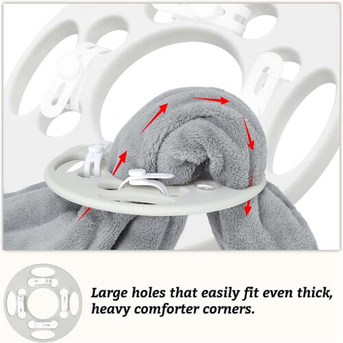 4X Bed Sheets Detangler,Reduces Blankets Laundry for Corners Washer and Dryer Reusable Wash Helper Bedsheets Gadgets
