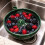 Self Spinning Berry Bowl – Vortex Action – for Fruit Vegetable – Quick Drain 2