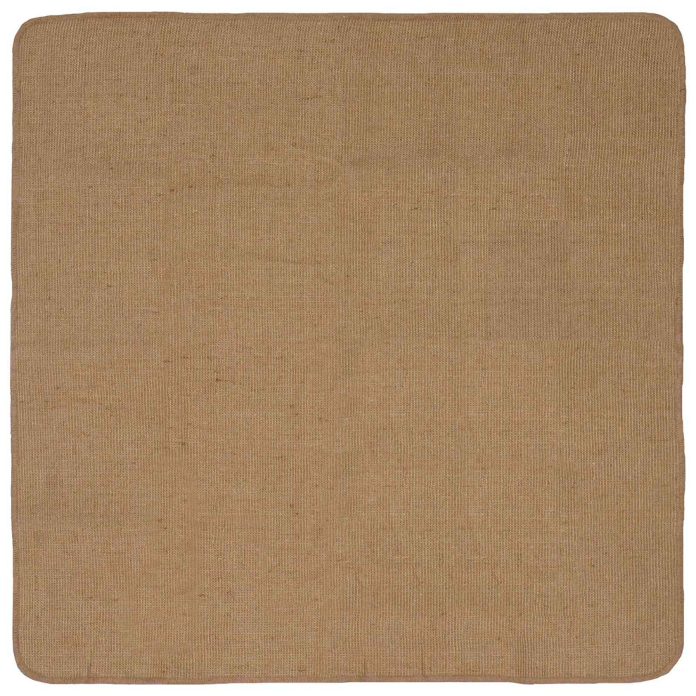 Vidaxl Area Rugs Light Brown 160 X 160 Cm Jute