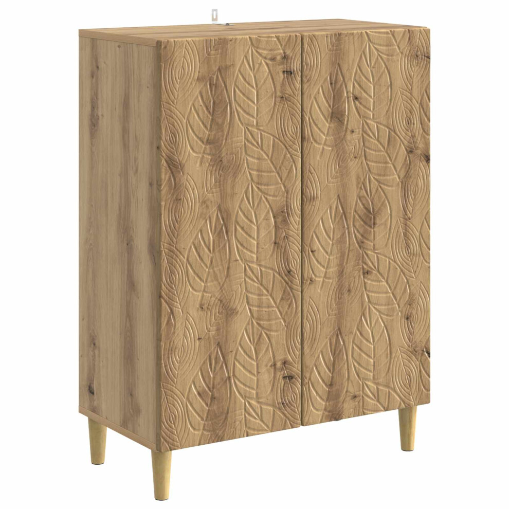 Vidaxl Sideboard Artisan Oak 66 X 34.5 X 90 Cm Engineered Wood