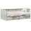 VidaXL vidaXL Day Bed with Drawer Grey 90 x 200 cm Engineered Wood 2