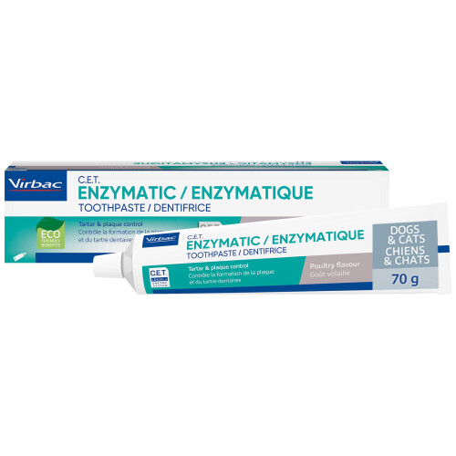 Virbac Virbac CET Enzymatic Toothpaste | Control Oral Bacteria, Reduce Plaque & Bad Bre
