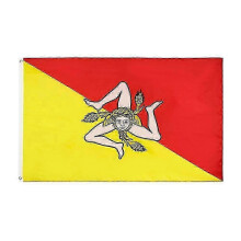 (90 x 150cm) 90x150 CM Sicilia Flag compatible Decoration_ New Arrival
