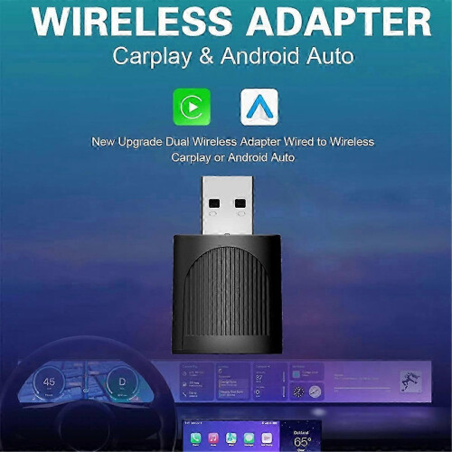 Improved 5Ghz MINI U8 Wireless Smart Box for Android Auto with Carplay and Bluetooth Adapter 1