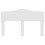 VidaXL vidaXL Headboard White Engineered wood 3