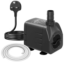 Knifel Submersible Pump 750L/H 16W for Fountains and Aquariums | Dry Burning Protection, Ultra Quiet Design, 1.6m High Lift, used for Hydroponics