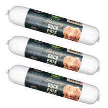Paddock Farm - Dog Food Duck Pate Tube Pack Of 3x 400g. Single Protein Wet Dog F