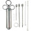 Flavor injector for meat, 60ml syringe with 3 needles 1