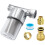 Reusable Inline Sediment Water Filter - Solid Brass Pre-Filter for Washing Machine, RV, Shower & Garden Hose 1