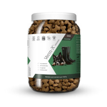 Verm-X All Natural Treats for Dogs. Supports Intestinal Hygiene. Vet Approved. UFAS Assured. Restores and Maintains Gut Vitality. Wormwood F