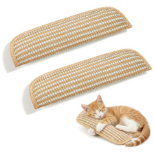 OSDUE Cat Toys Pillows, 2 Pack Soft Sisal Catnip Pillow Toy Kicker for Indoor Cats, 100% Catnip Filled Natural Interactive Chew Toys for Cats Kittens
