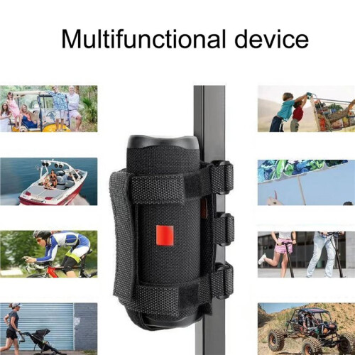 2X Bike  Speaker Mount Portable Speaker Mount Adjustable Strap Bracket Holder S 2