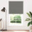 VidaXL vidaXL Roller Blind Blackout Grey 125x230 cm Fabric Width 121.6 cm Polyester 1