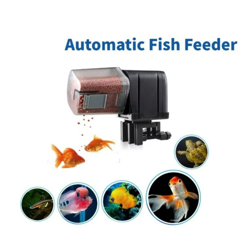 WiFi  Aquarium Feeder Automatic Fish Feeder with WIFI Remote Control, Programmable Auto Feeding for Fish Tanks, 1PC 1