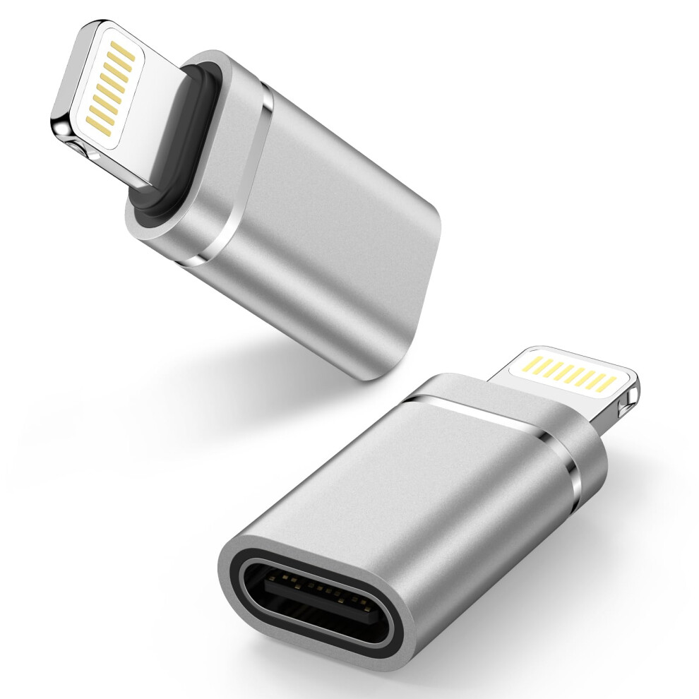 Usb C To Lightning Adapter, 2Pack Usb C To Iphone Adapter Connector, Type C Female To Lightning Male Adaptor Support Fast Charging/Data Sync For Ipho 5006928622169