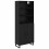 VidaXL vidaXL Highboard with Drawer 2 pcs Black Oak Engineered Wood 2