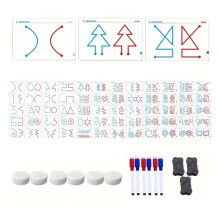 60Pages Brain Thinking Training Improving Card Brain Collaboration Training Cards Concentration Attention Motor Cards