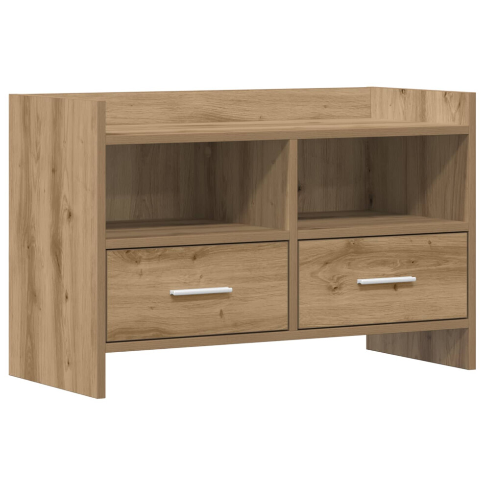 Vidaxl Tv Cabinet 71.5 X 33 X 47 Cm Artisan Oak Engineered Wood