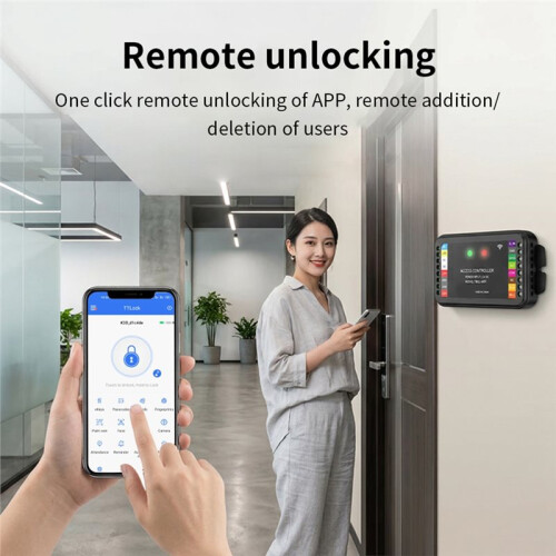 WiFi+ APP TT-LOCK Door RFID Access Control Board Panel Remote Control Wiegand 26/34 Bit Input RFID Reader 1