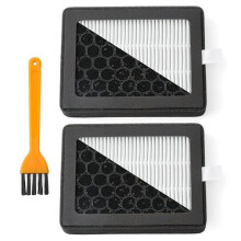 2 Stuks HEPA 13 & Actief Koolstoffilter P2S, Compatibel met Lab P2S 3D-Printer Externe Afzuigventilator, Dubbellaags