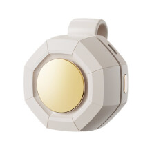 Portable Silent  Bladeless Fan Clip  Small Fan Clip  for Shirt & Waist 3-Speed Suspended Whirlwind Cooler Fans D