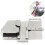 10mm Flat Car Zipper Puller Stainless Steel Width Adjustable  Binding and Sewing Sewing Machine Accessories 2