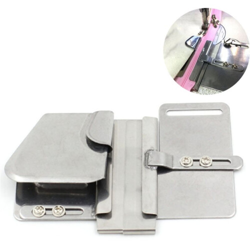 10mm Flat Car Zipper Puller Stainless Steel Width Adjustable  Binding and Sewing Sewing Machine Accessories 1
