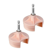 2 Stuks Breimachineadapters - Handgreepadapter, Zeshoekige Bevestiging, Snelbreiadapter, Breimachineonderdelen