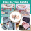 2pcs Knitting Machine Adapter - Handle Adapter Hexagonal Attachment Quick Knitting Adapter,Knitting Machine Parts 5